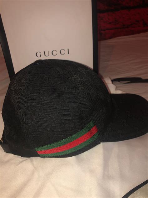 gucci keps svart|kepsar gucci herr.